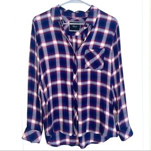 Rails Plaid Button Up